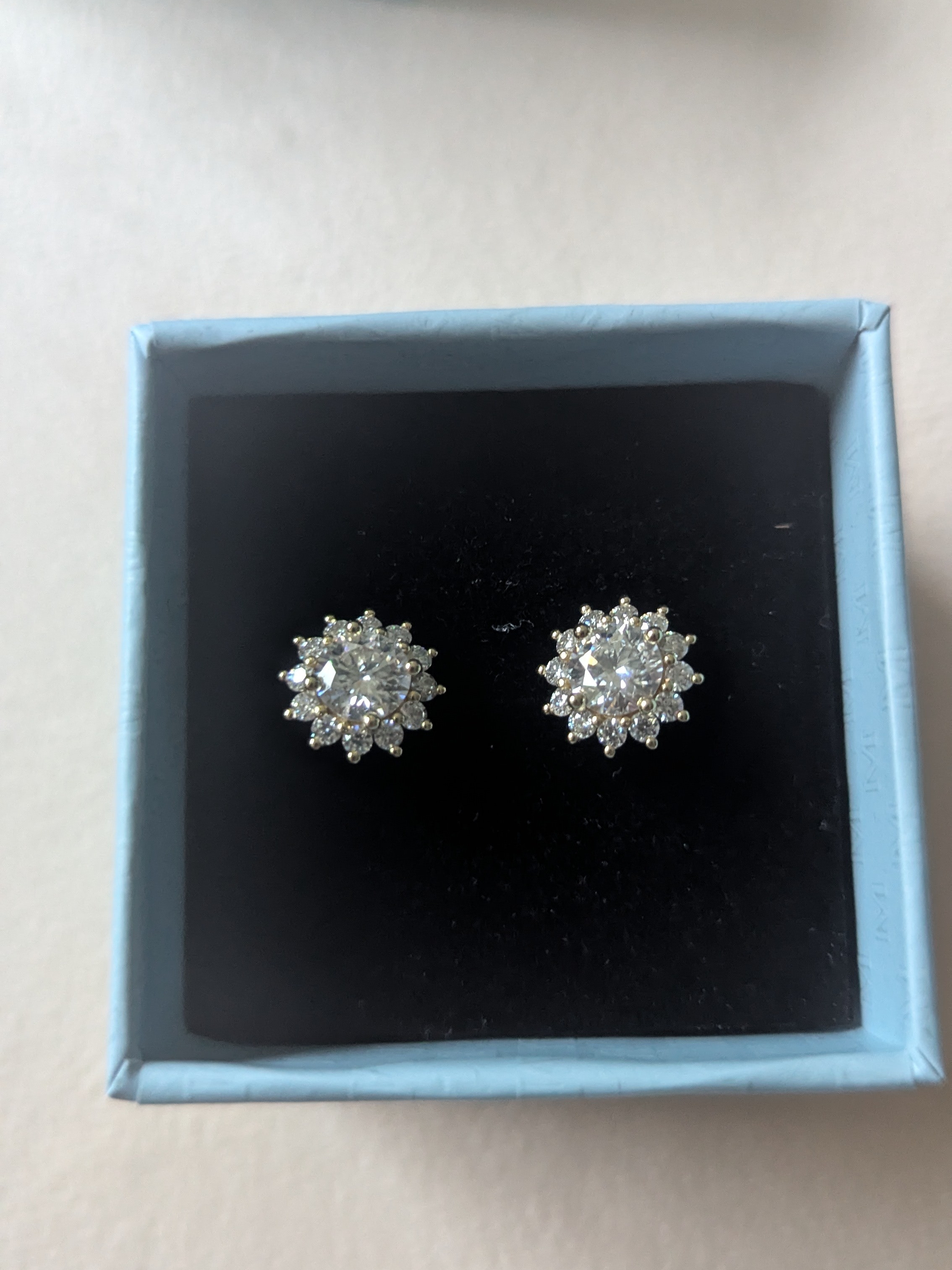 Msblue Sunflower Stud Earrings — image 2 of 5
